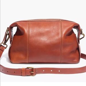 MADEWELL Mini Glasgow Leather Crossbody Bag